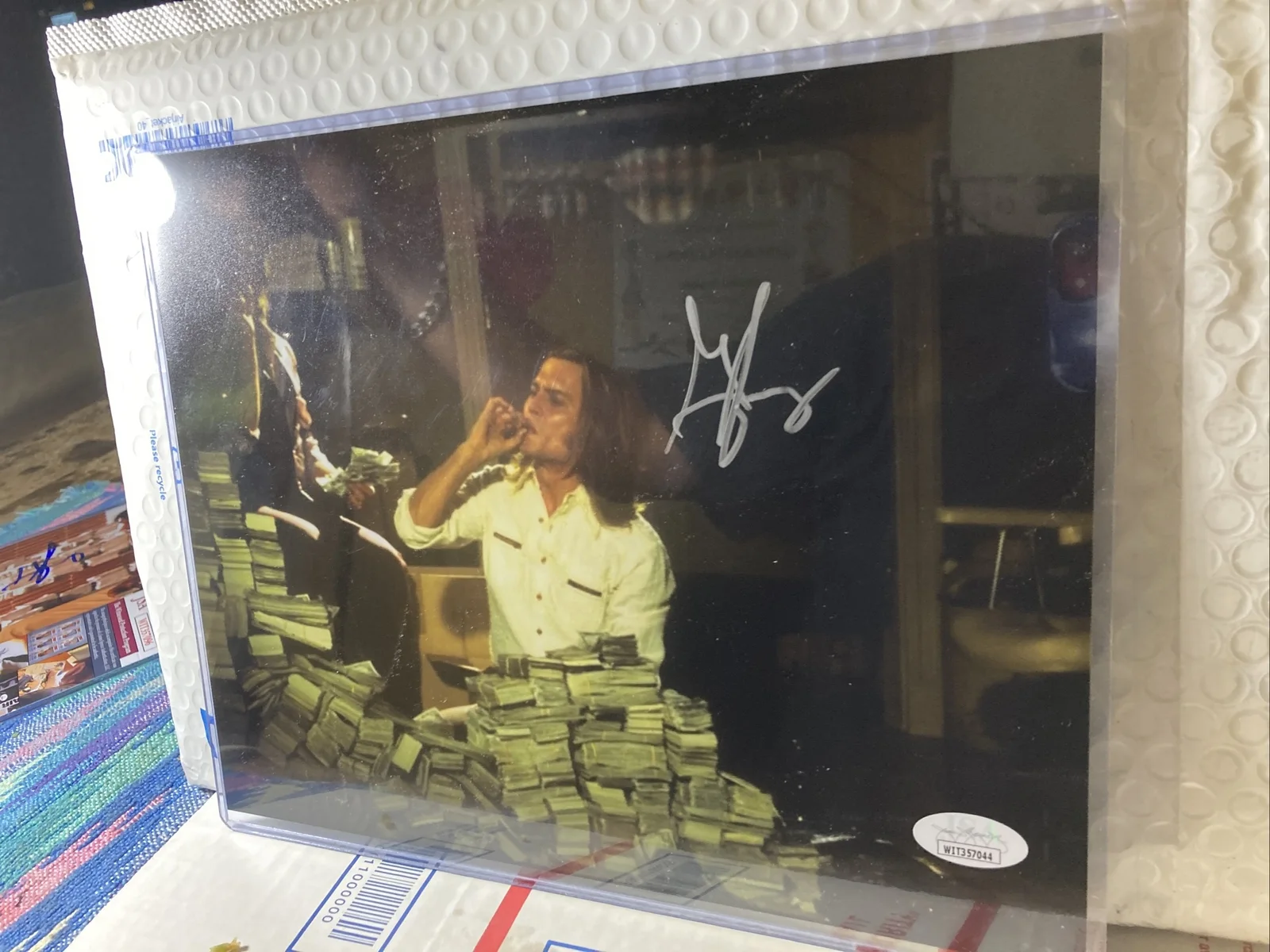 GEORGE JUNG — GEORGE JUNG SIGNED AUTOGRAPHED 8X10 PHOTO MOVIE BLOW JSA WITNESS DEPP Legend
