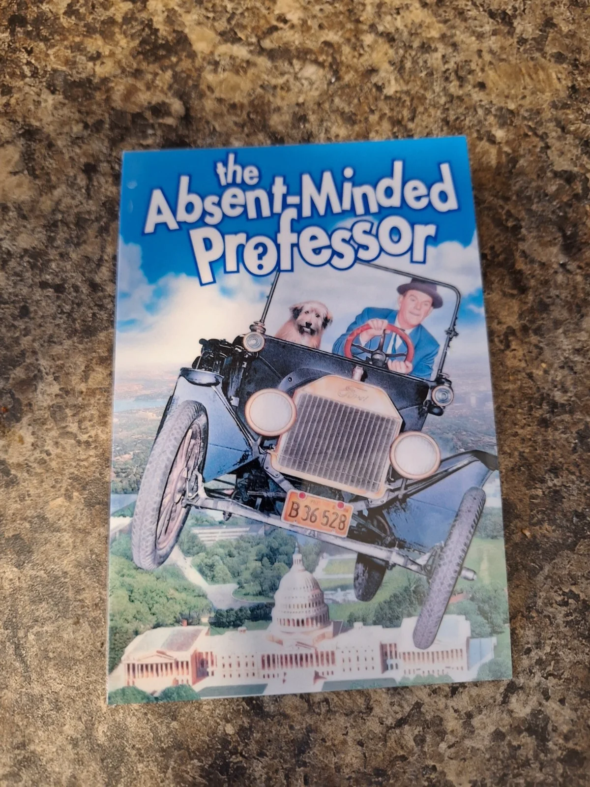 THE ABSENT-MINDED PROFESSOR (1961) – Classic Disney Comedy Postcard Reproduction, image 2