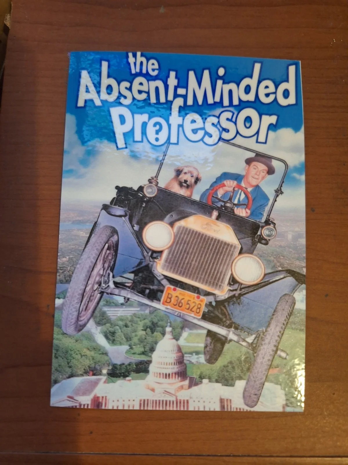 THE ABSENT-MINDED PROFESSOR (1961) – Classic Disney Comedy Postcard Reproduction, image 3