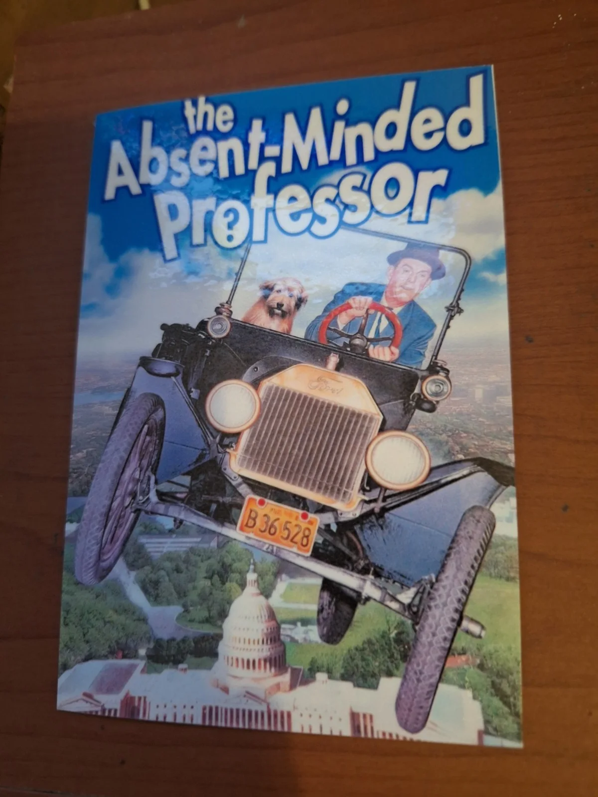 THE ABSENT-MINDED PROFESSOR (1961) – Classic Disney Comedy Postcard Reproduction, image 5