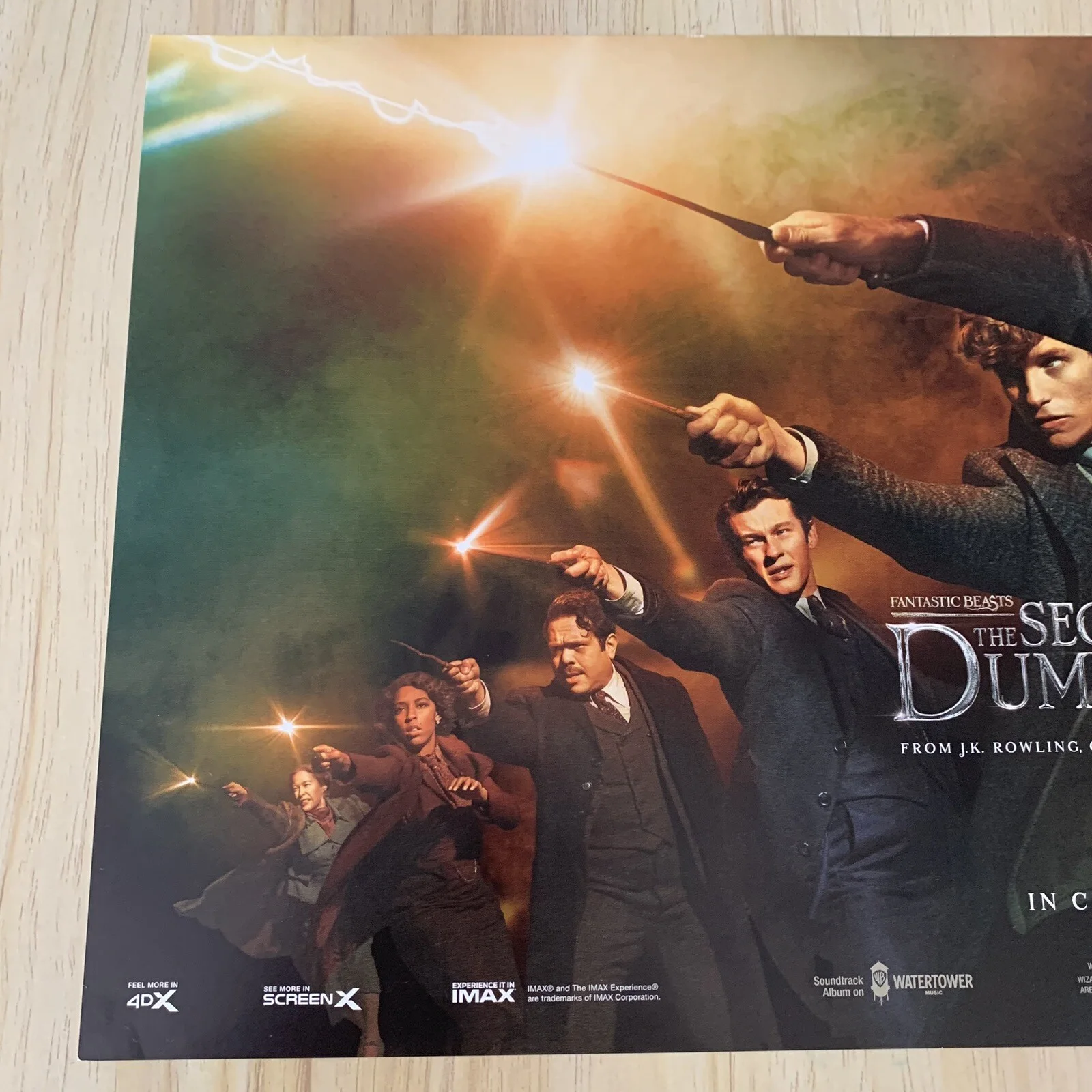 Secrets Of Dumbledore Cinema Advert Poster Card Movie Memorabilia Harry Potter, изображение 3