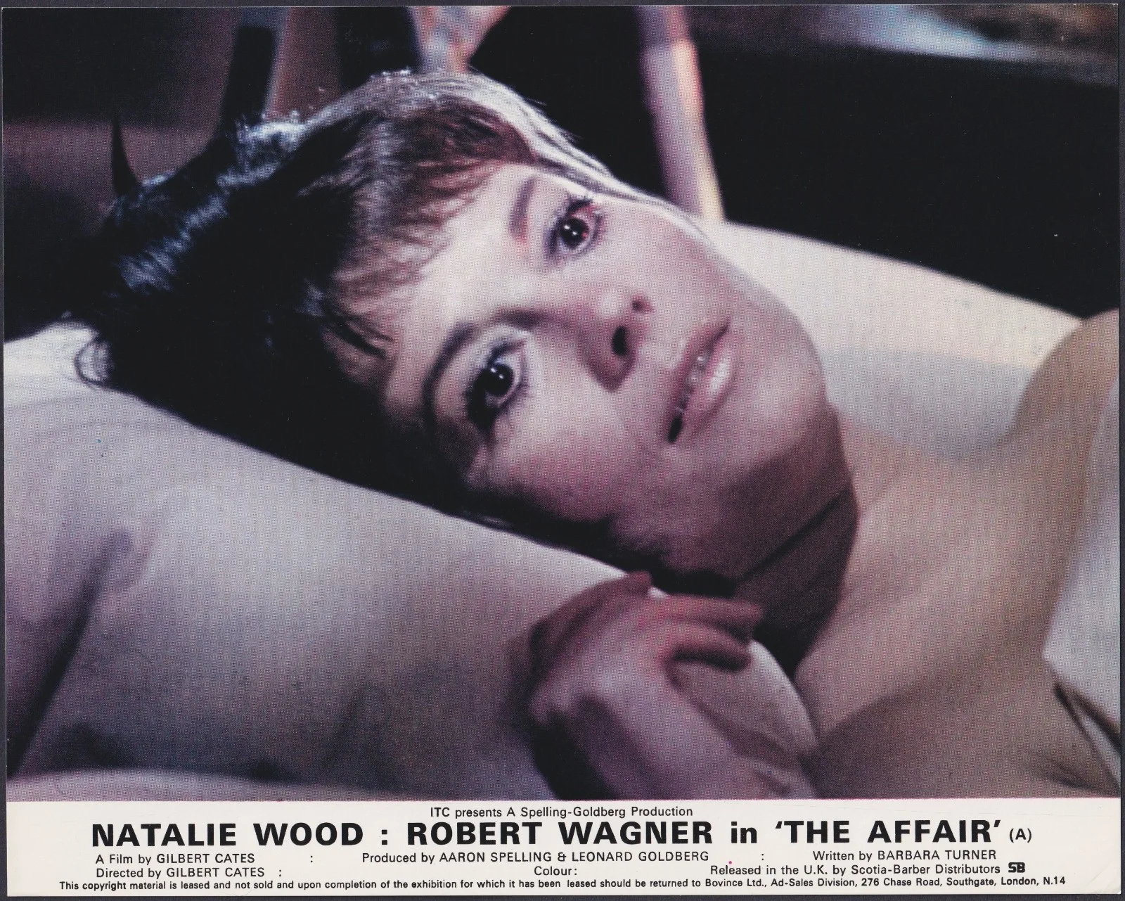 The Affair 8x ORIGINAL UK FOH Lobby Cards Natalie Wood Robert Wagner 1973, изображение 3