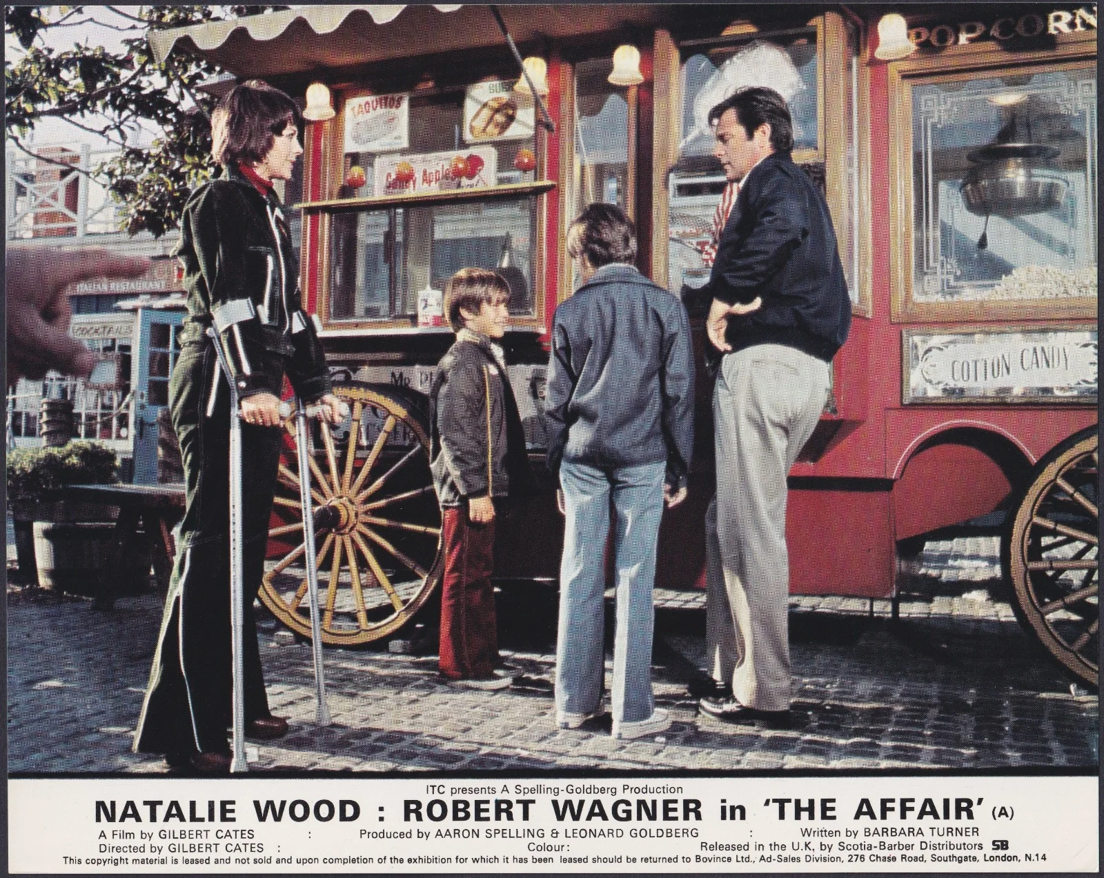 The Affair 8x ORIGINAL UK FOH Lobby Cards Natalie Wood Robert Wagner 1973, изображение 4