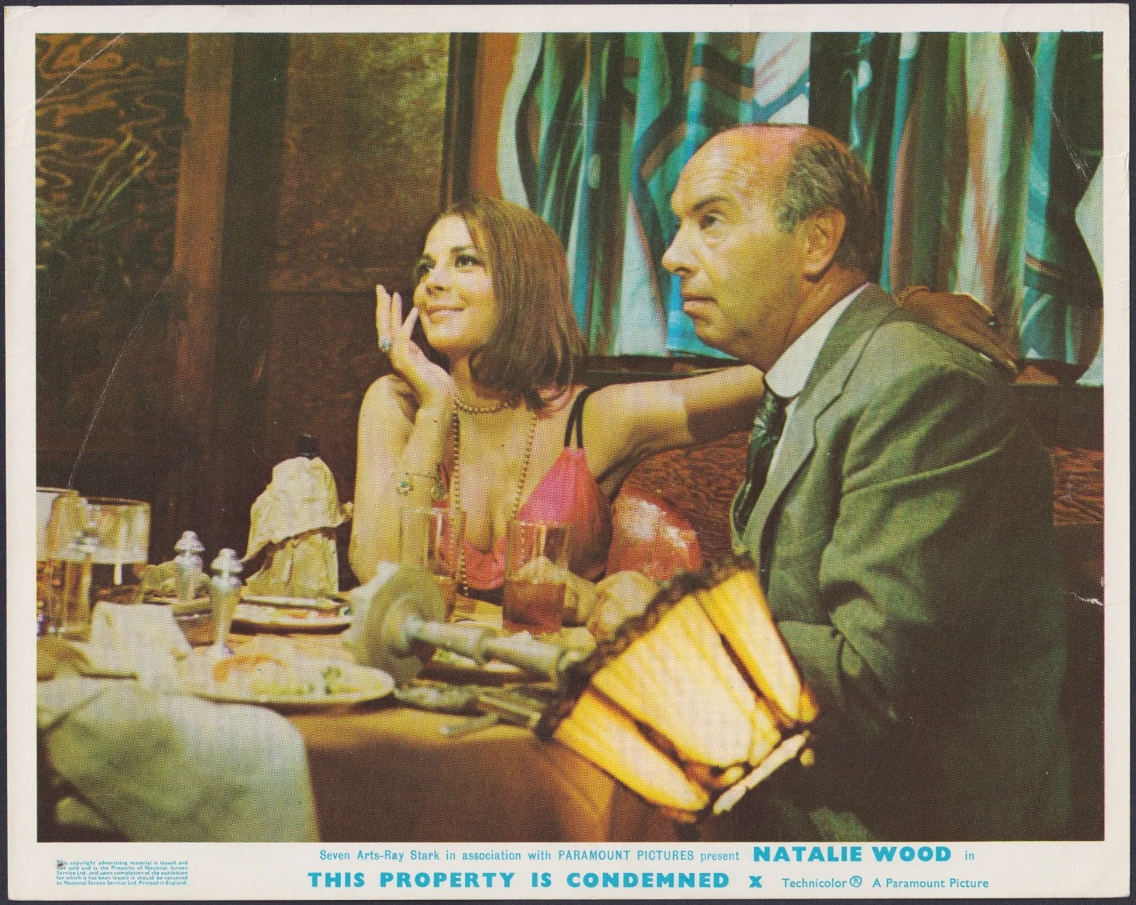 This Property Is Condemned 8x ORIGINAL UK FOH Lobby Cards Natalie Wood Redford, изображение 2