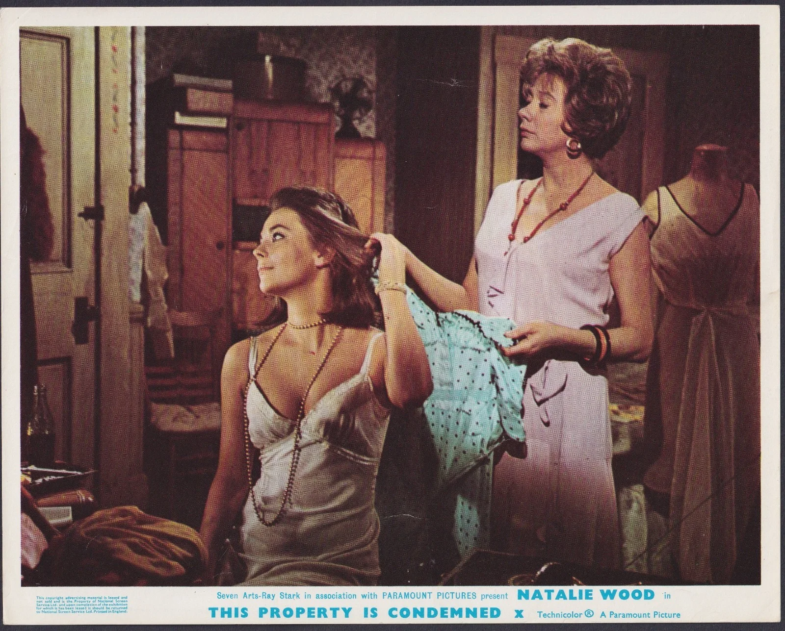 This Property Is Condemned 8x ORIGINAL UK FOH Lobby Cards Natalie Wood Redford, изображение 4