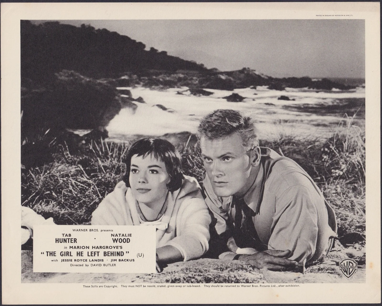 Girl He Left Behind 8x ORIGINAL UK FOH Lobby Cards Natalie Wood Tab Hunter 1956, изображение 2