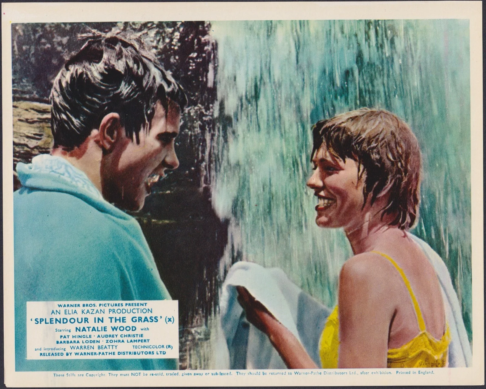 Splendor in the Grass 8x ORIGINAL UK FOH Lobby Cards Natalie Wood Warren Beatty, изображение 2