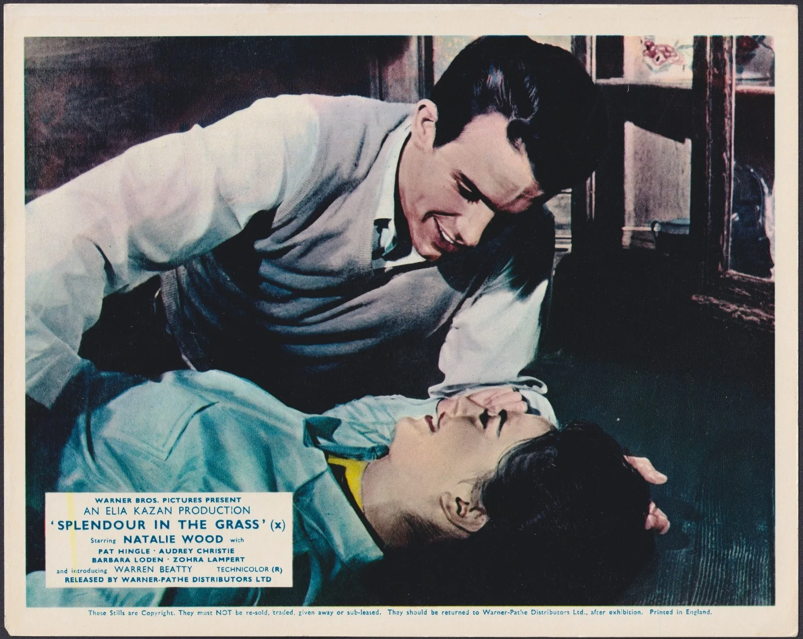 Splendor in the Grass 8x ORIGINAL UK FOH Lobby Cards Natalie Wood Warren Beatty, изображение 4