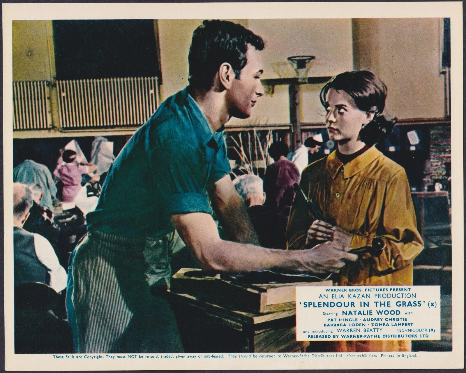 Splendor in the Grass 8x ORIGINAL UK FOH Lobby Cards Natalie Wood Warren Beatty, изображение 5