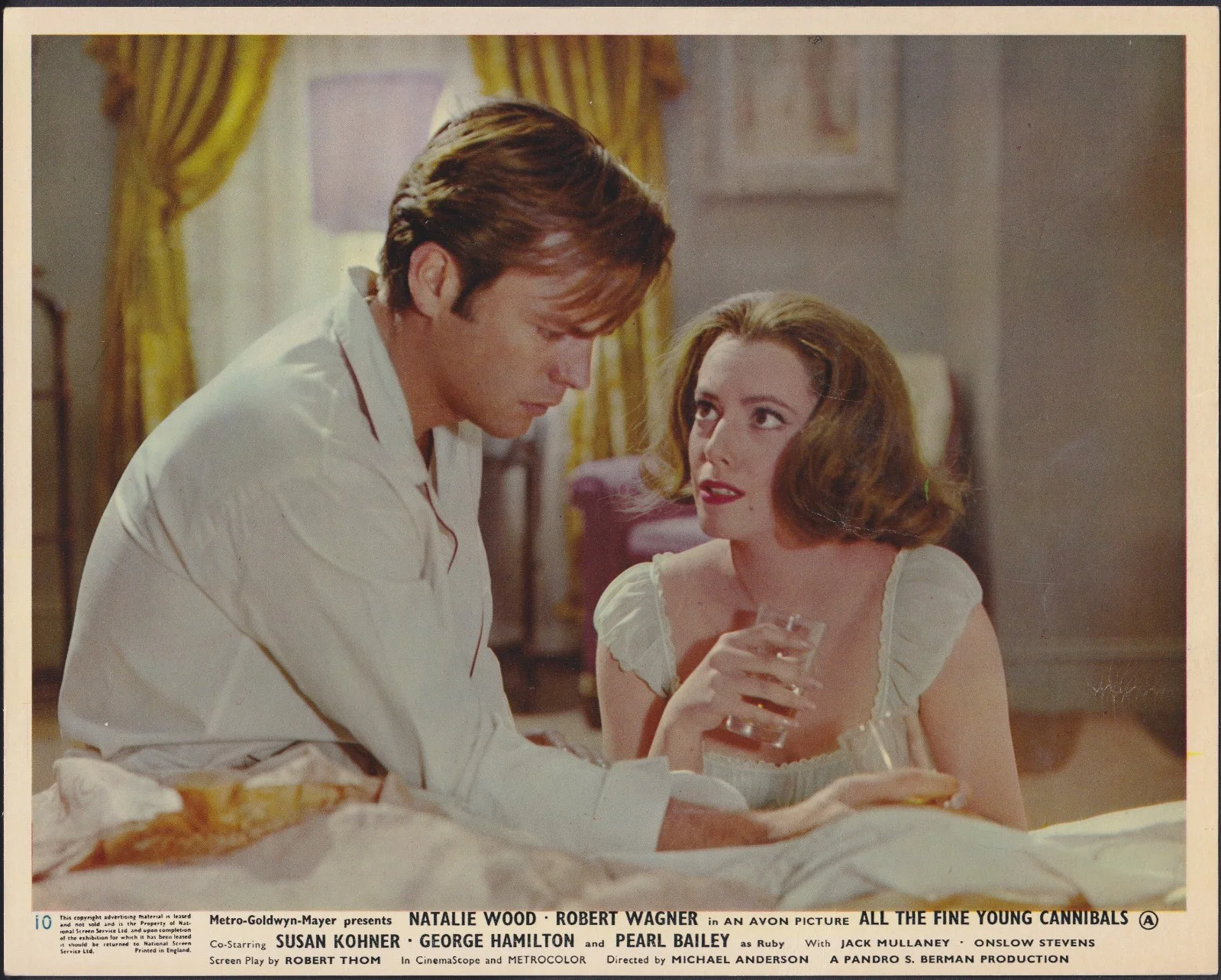 All the Fine Young Canibals 8x ORIGINAL UK FOH Lobby Cards Natalie Wood Wagner, изображение 2