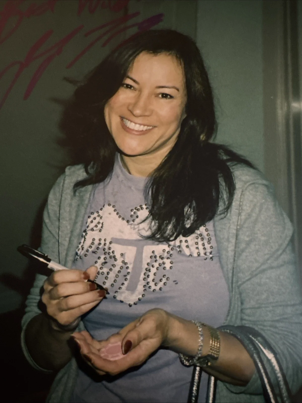 Jennifer Tilly — JENNIFER TILLY 'Bride of Chucky' Hand Signed CANDID Autographed 8x10 Photo, image 2