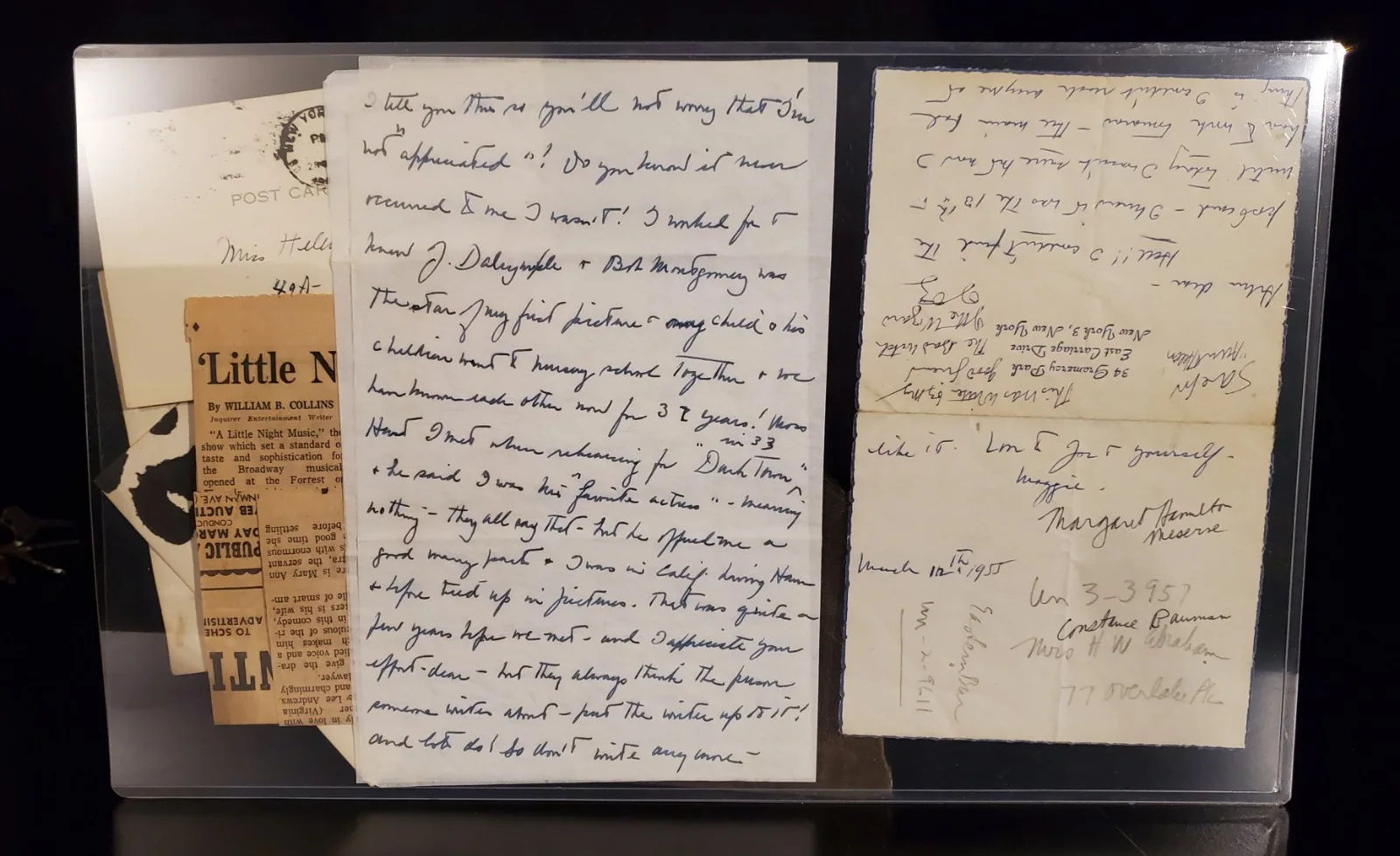 Margaret Hamilton Wicked Witch Of The West Wizard Of Oz *MANY SIGNED LETTERS*, изображение 5