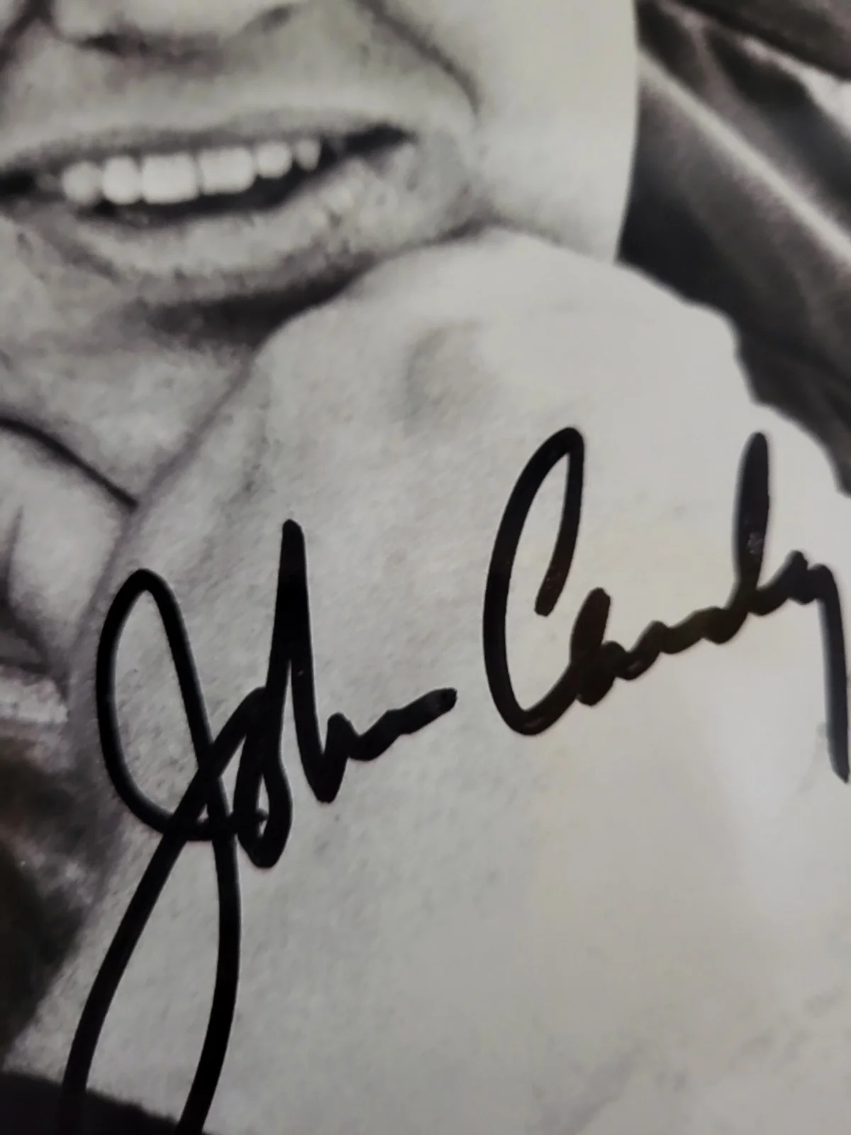 John Candy — John Candy Hollywood Legend Hand Signed 8x10 Photo B&W Rare Item Great Actor, изображение 2