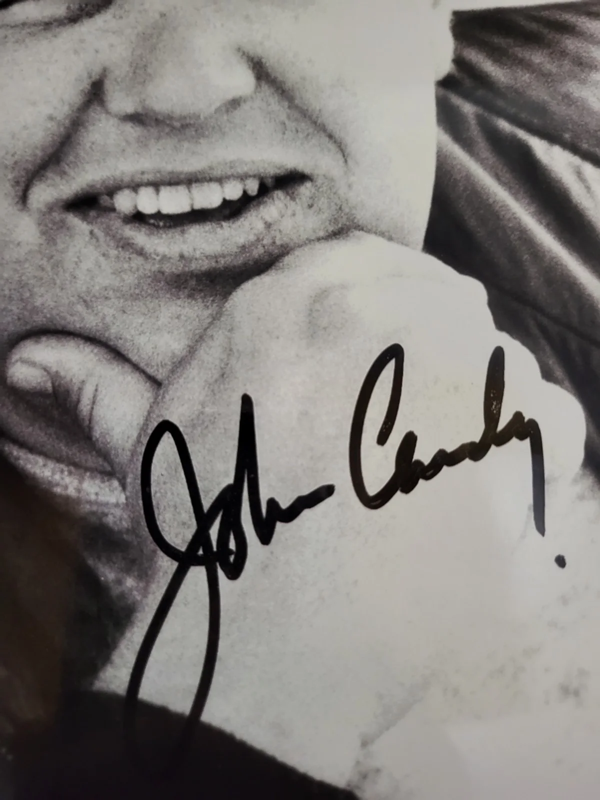 John Candy — John Candy Hollywood Legend Hand Signed 8x10 Photo B&W Rare Item Great Actor, изображение 3