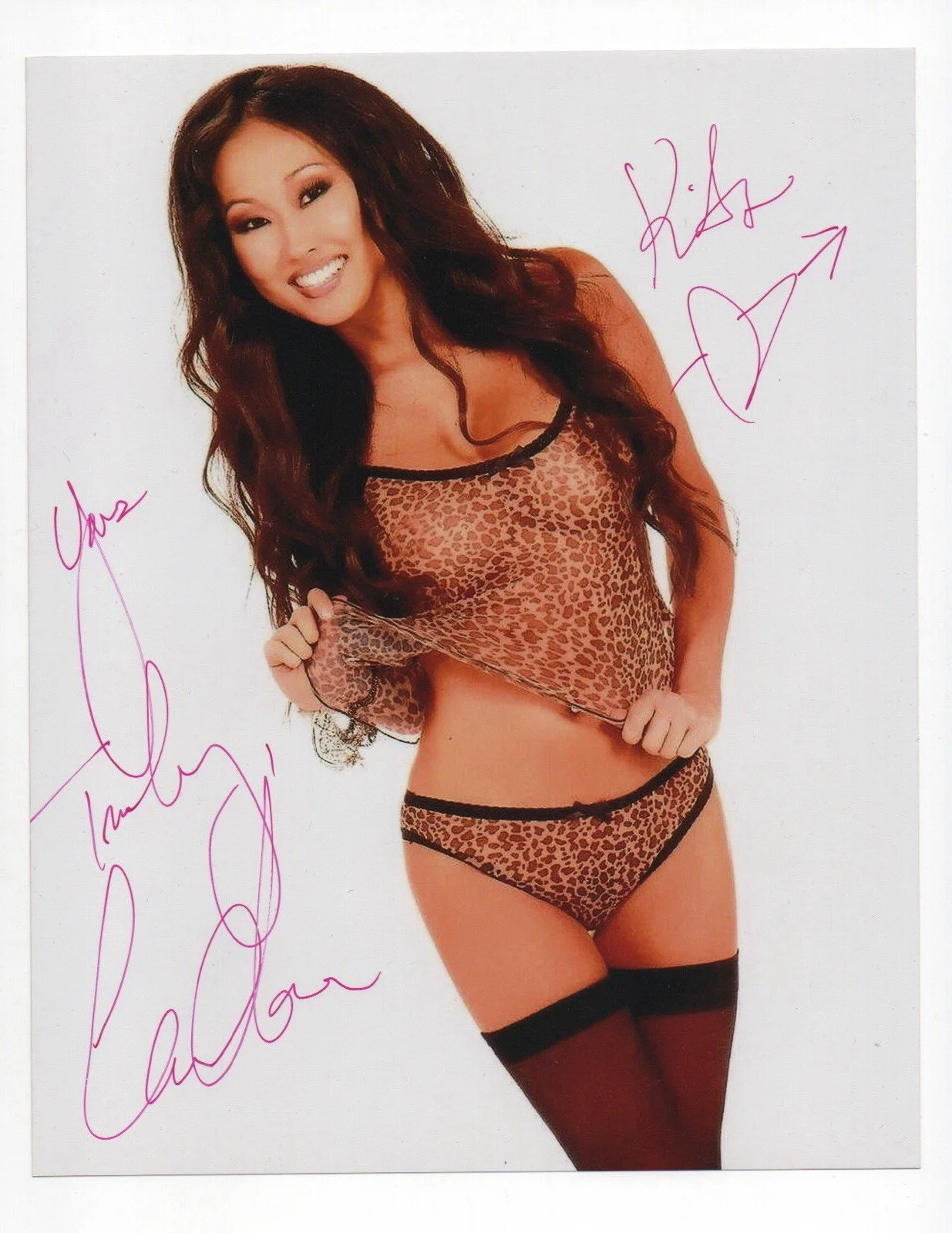 Candace Kita — Candace Kita signed autograph 8x10 Photo No COA Pass BAS PSA JSA Hot Sexy Model