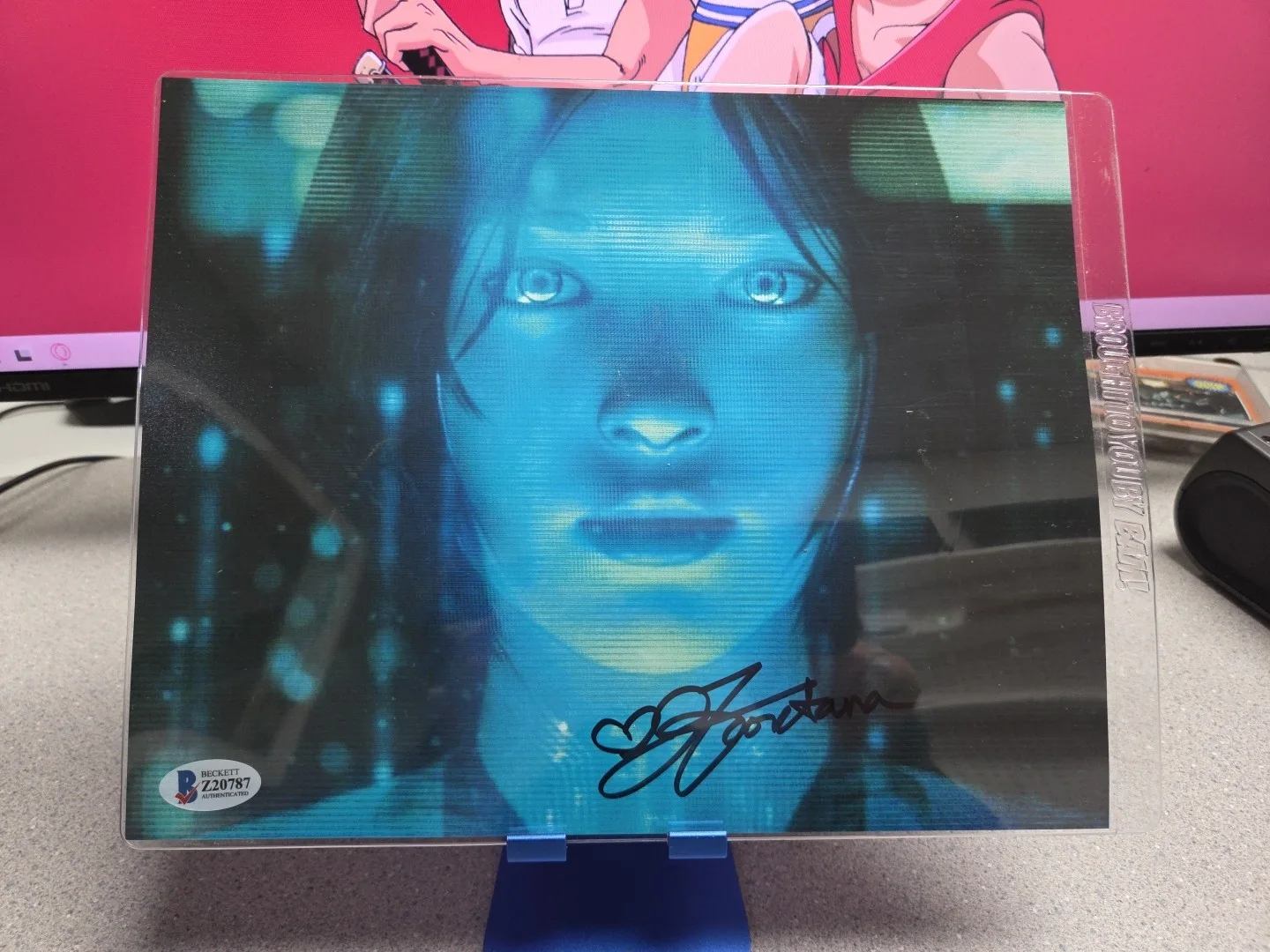 Jen Taylor — Bam! Box - Jen Taylor Halo Cortana Signed 8x10 Autograph XBox Beckett COA