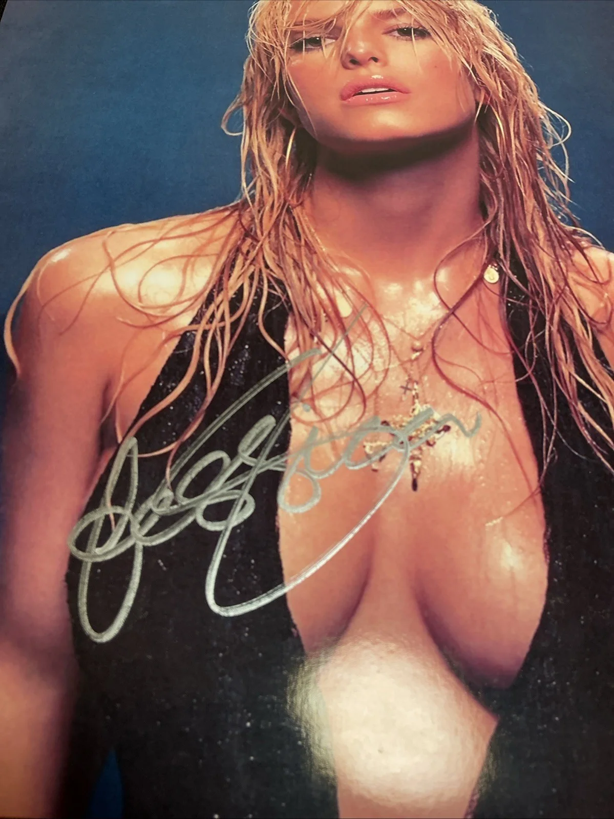 Jessica Simpson — JESSICA SIMPSON SIGNED 8x10 PHOTO SEXY HOT SINGER ACTRESS AUTOGRAPHED w/ COA, изображение 2