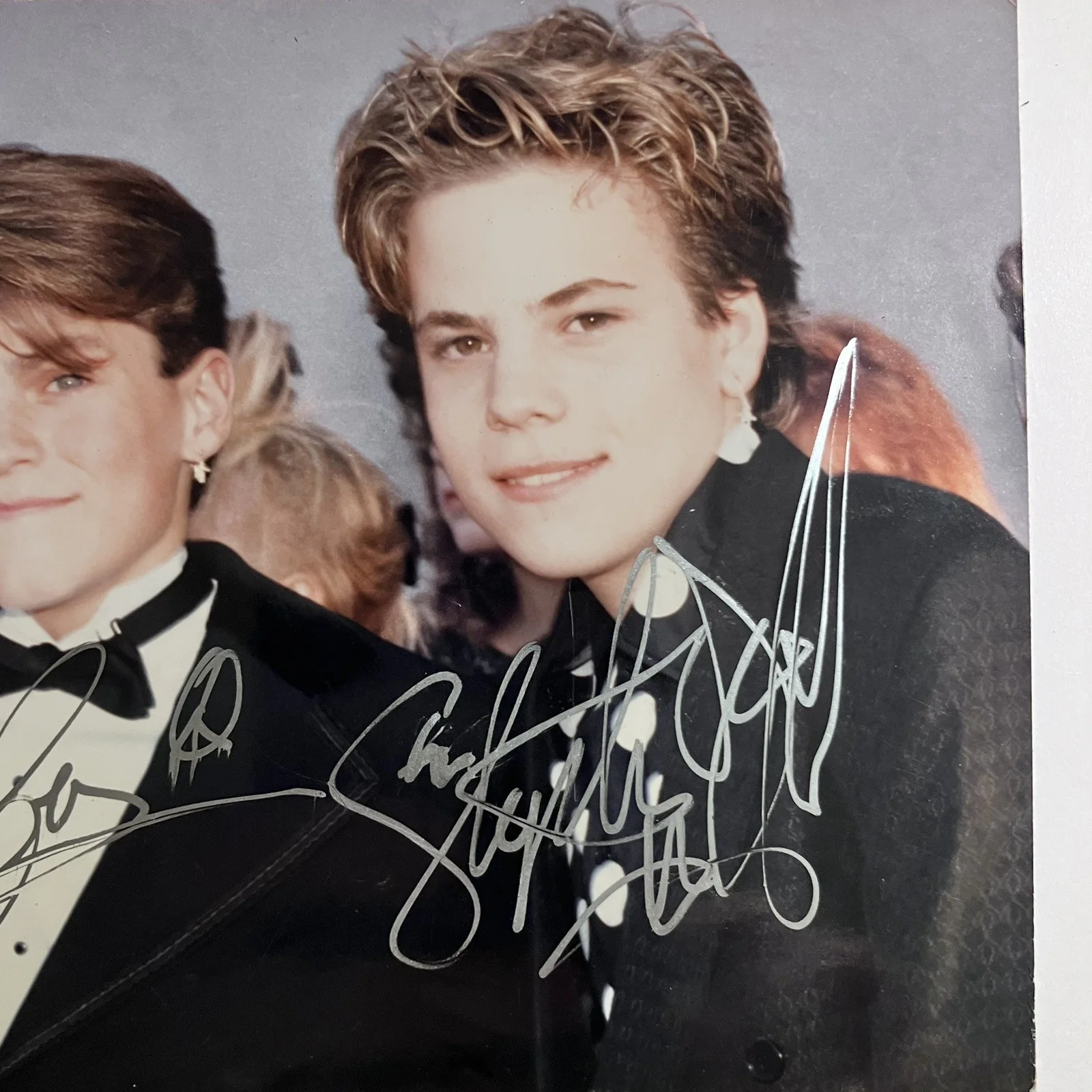 Brian Austin Green — 3 TEEN IDOLS Signed 4x6 Photo / BRIAN AUSTIN GREEN, Stephen Dorff, JASON MARSDEN, изображение 3