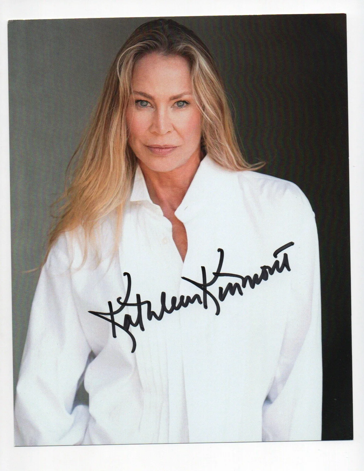Kathleen Kinmont — Kathleen Kinmont signed autograph 8x10 Photo No COA Pass BAS PSA JSA Sexy Hot