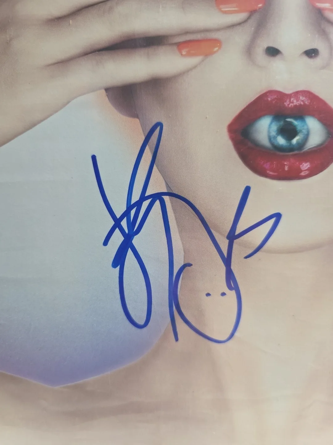KATY PERRY signed (WITNESS) Album Vinyl LP RECORD w/ COA JSA T66029, image 4