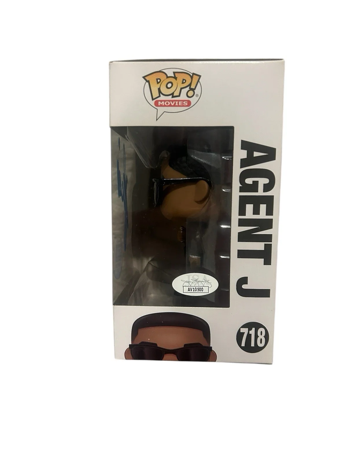 Will Smith — Will Smith SIGNED Funko Pop JSA COA 718 Agent J Men In Black MIB LE AUTOGRAPH, изображение 3