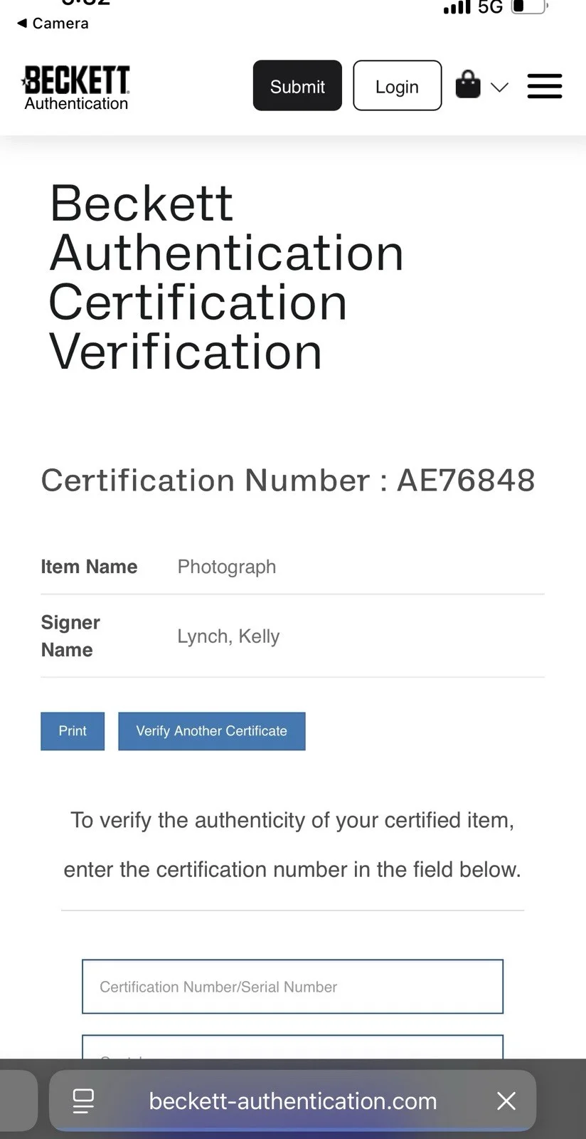 BAS COA KELLY LYNCH SIGNED 8X10 “ROAD HOUSE” PHOTO W/ PATRICK SWAYZE BECKETT, изображение 3