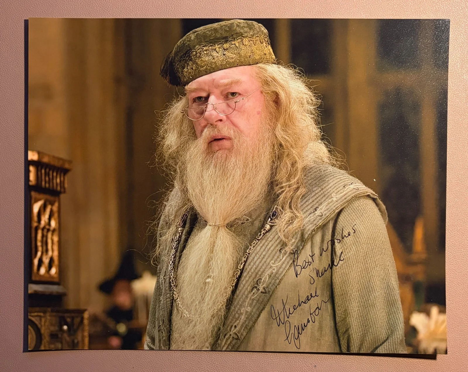 Michael Gambon — Michael Gambon Signed 8x10• Harry Potter•Albus Dumbledore• w/ COA