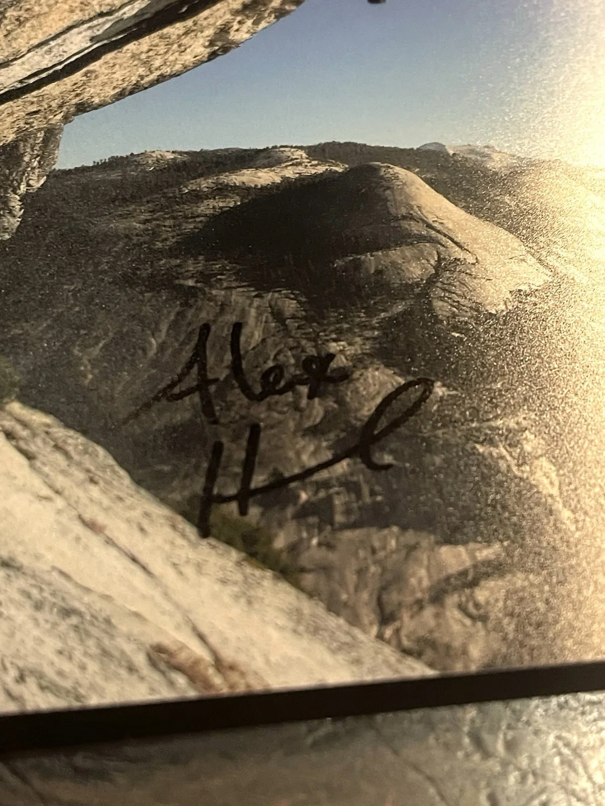BAS COA ALEX HONNOLD SIGNED 8x10 PHOTO FREE ROCK CLIMBER BECKETT, image 2