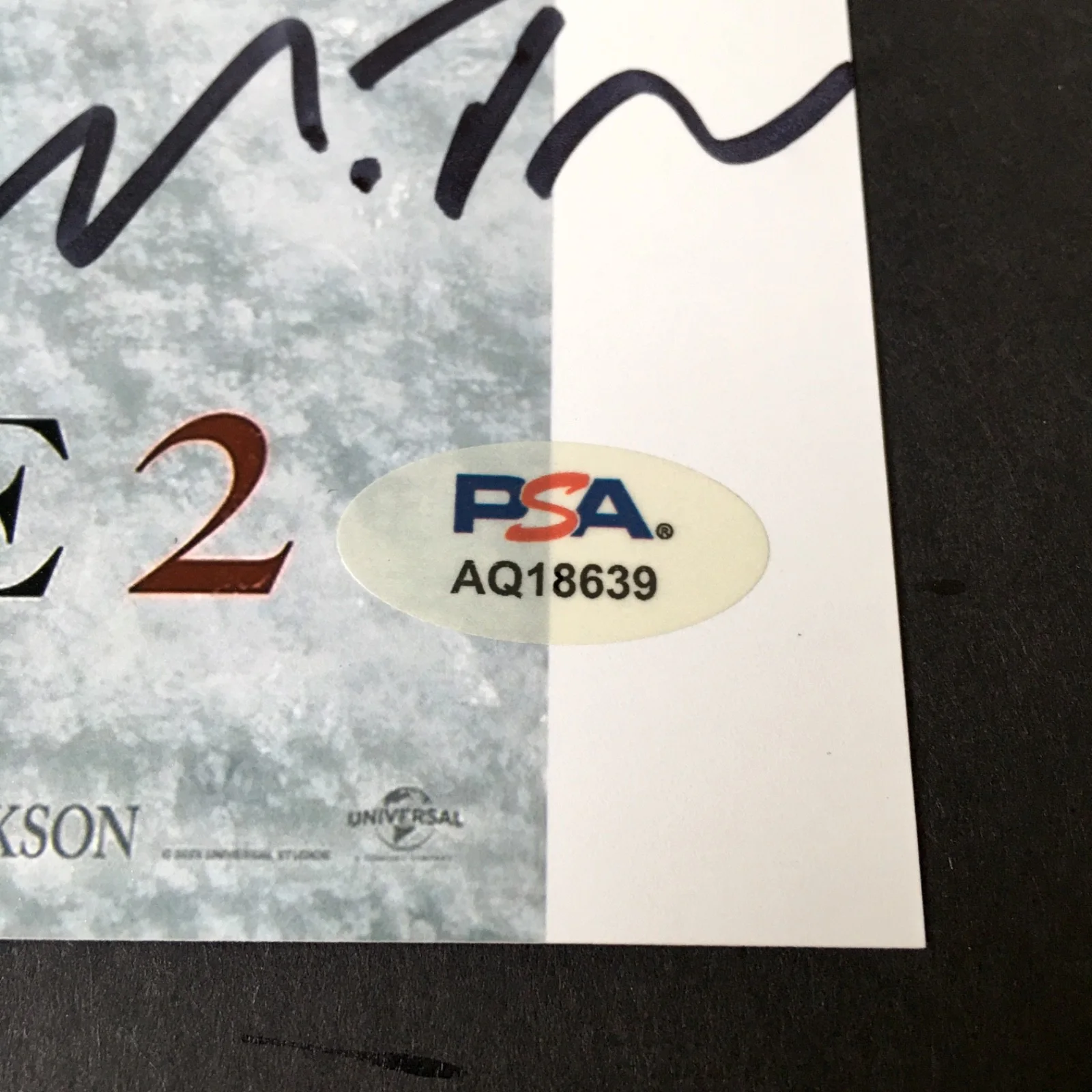 Ethan Hawke, Mason Thames — ETHAN HAWKE MASON THAMES SIGNED 8x10 PHOTO PSA DNA AUTOGRAPH BLACK PHONE 2 CAST, изображение 2