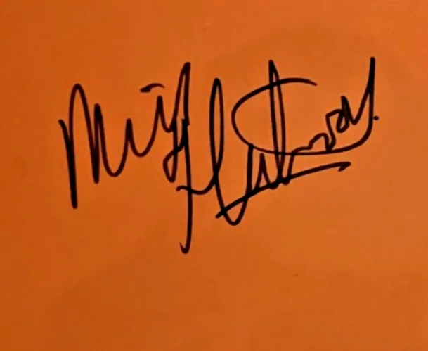 Mick Fleetwood — MICK FLEETWOOD SIGNED INDEX CARD ENCAPSULATED PSA DREAMS LANDSLIDE MAC'S B, изображение 2