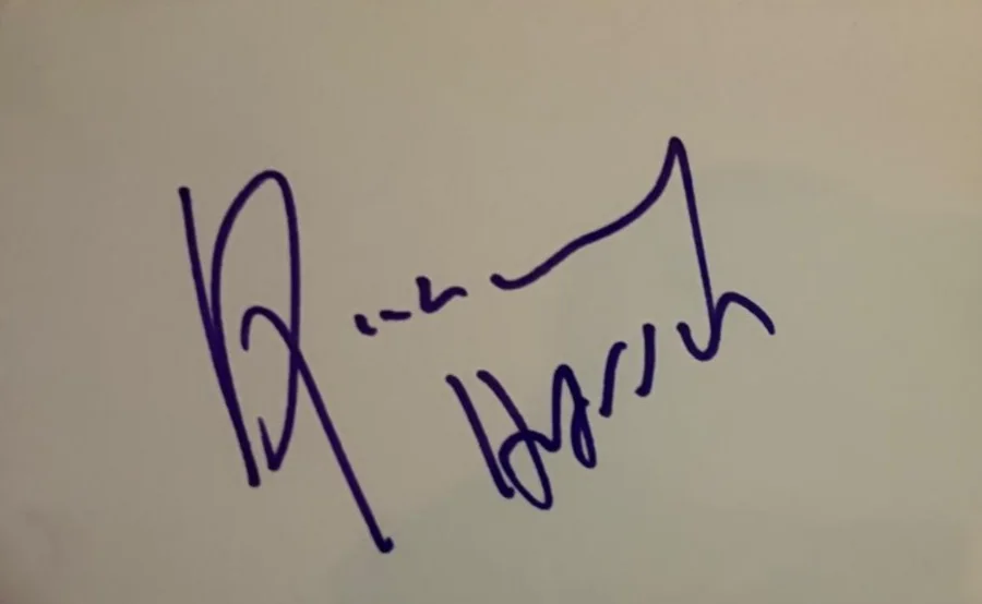 Richard Harris — RICHARD HARRIS SIGNED AUTOGRAPH INDEX CARD ENCAPSULATED PSA GLADIATOR CAMELOT B, image 2