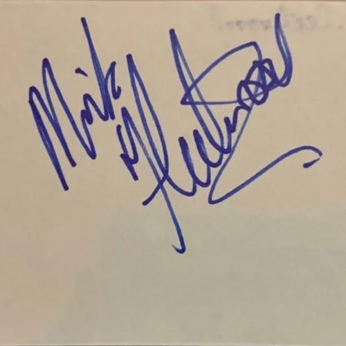 Mick Fleetwood — MICK FLEETWOOD SIGNED INDEX CARD ENCAPSULATED PSA DREAMS LANDSLIDE MAC C, изображение 2
