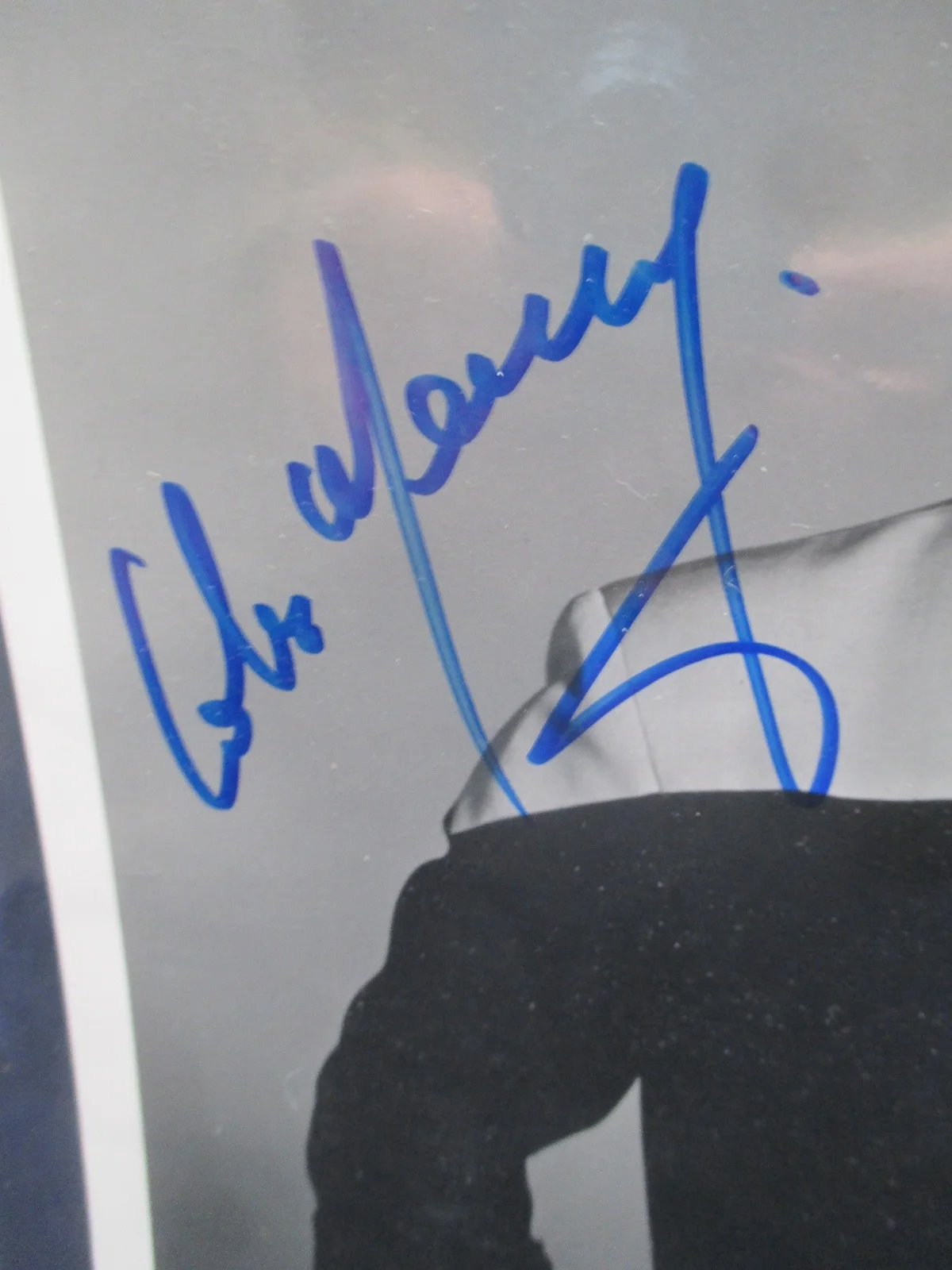 COLON MEANEY — Star Trek The Next Generation COLM MEANEY signed B&W photo, image 2