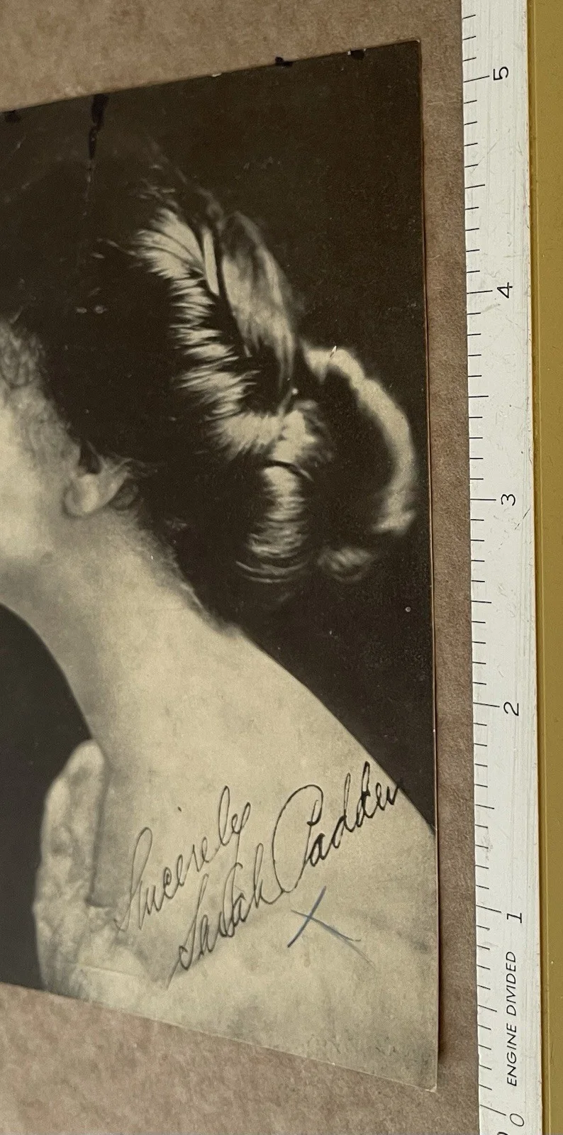 Sarah Padden — Sarah Padden Autographed Signed 4x5.25 inch Photograph, изображение 5