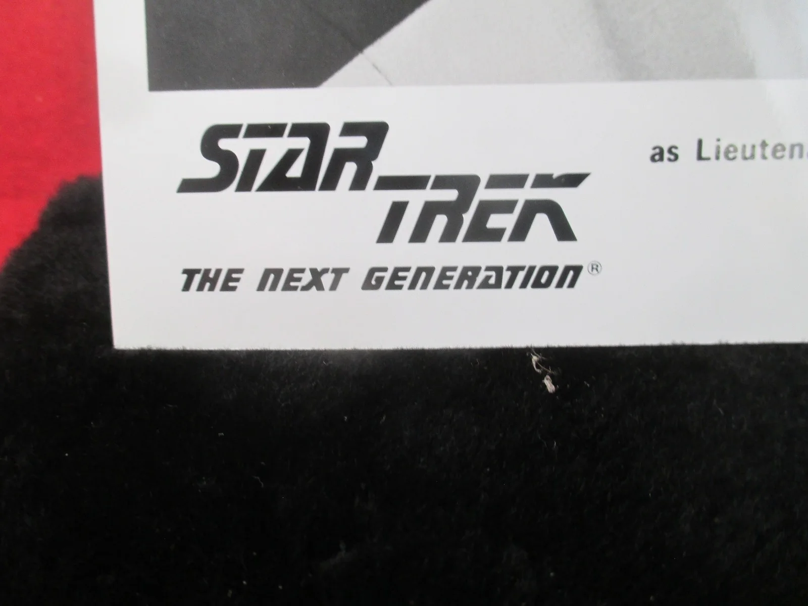 Levar Burton — Star Trek The Next Generation LeVar BURTON signed B&W photo, image 4