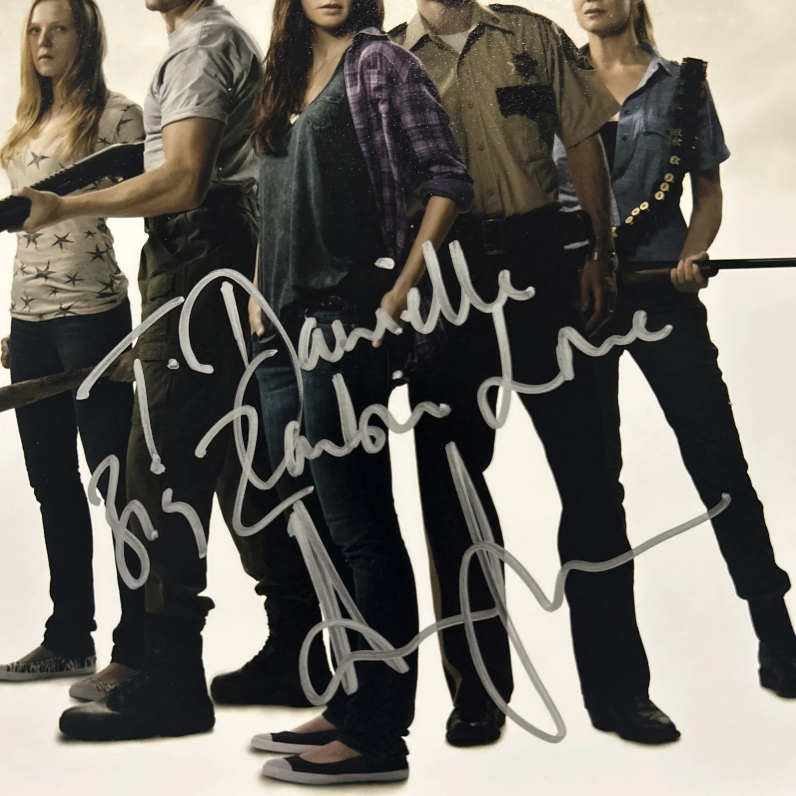 CAST — THE WALKING DEAD Andrew Lincoln ￼AUTOGRAPHED PHOTO 8X10, image 2