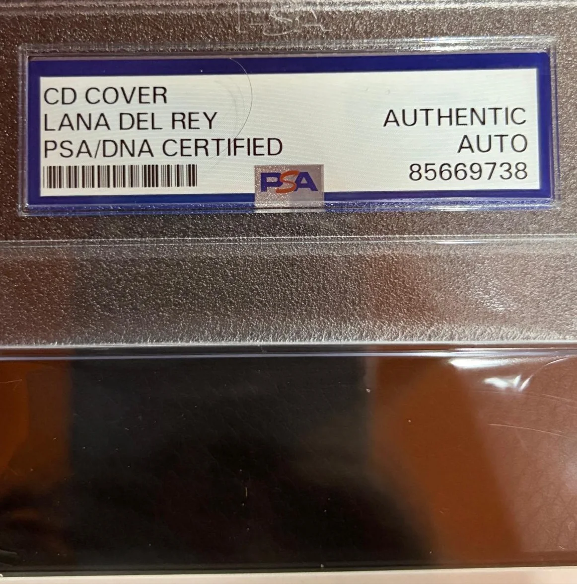 Lana Del Rey — LANA DEL REY SIGNED CD COVER ENCAPSULATED PSA SUMMERTIME SADNESS BORN TO DIE I, image 3