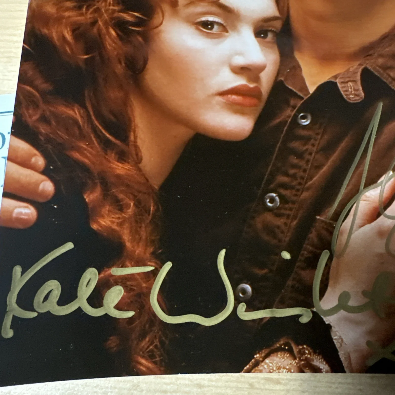 Leonardo DiCaprio — Leonardo DiCaprio Kate Winslet signed 8x10 Photo Pic autographed Picture w/ COA, image 4