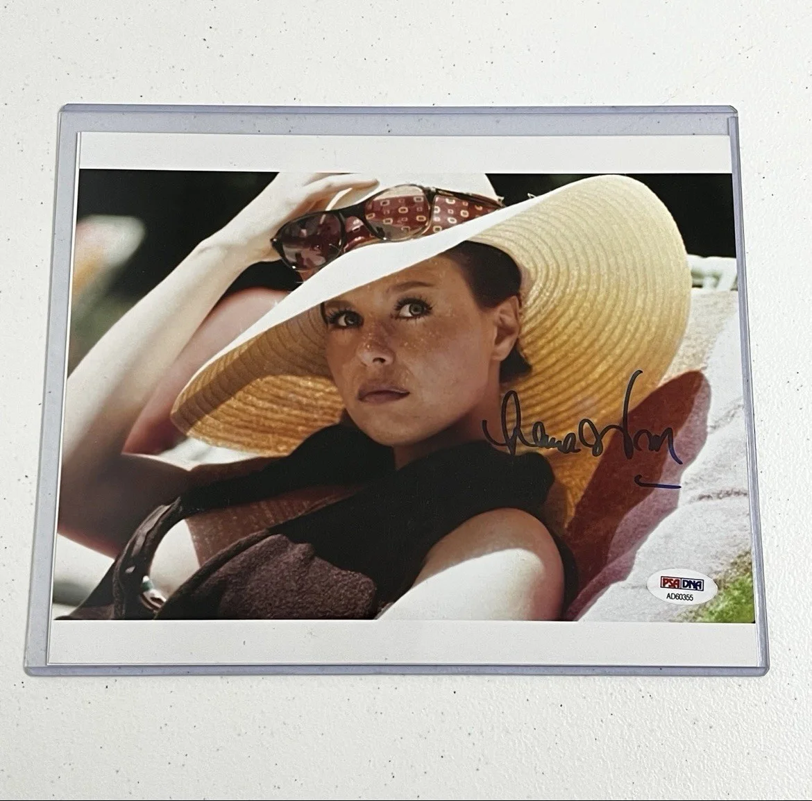 Lana Wood — Lana Wood Signed Autographed 8x10 James Bond Plenty O’Toole PSA/DNA Diamonds
