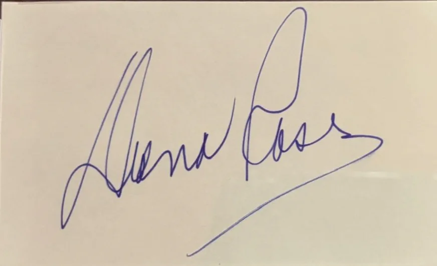 Diana Ross — DIANA ROSS SIGNED INDEX CARD PSA ENCAPSULATED I'M COMING OUT BABY LOVE C, изображение 3