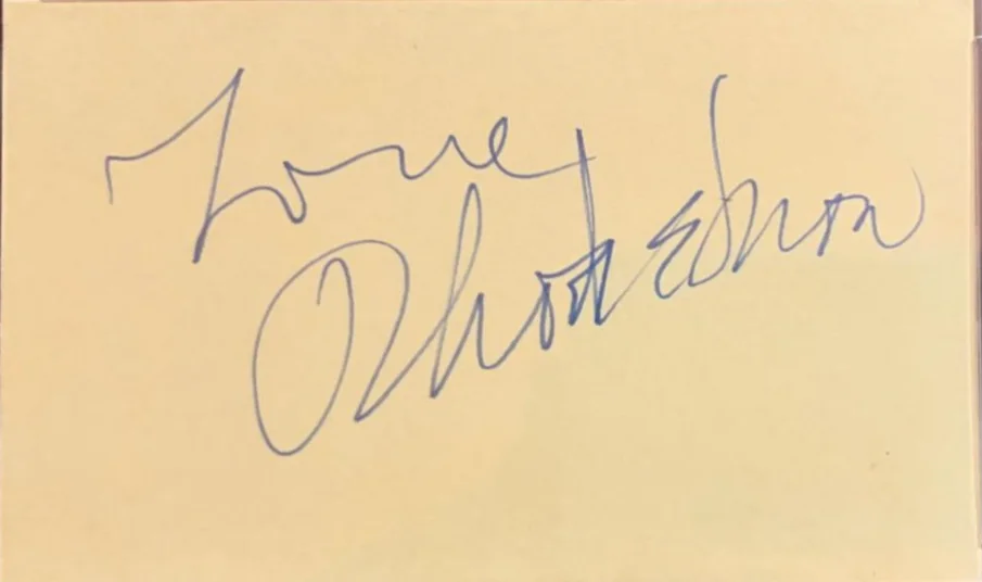 Phoebe Snow — PHOEBE SNOW SIGNED INDEX CARD ENCAPSULATED PSA RARE POETRY MAN HARPOS BLUES B, image 2