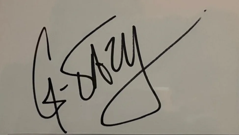 G-EAZY — G-EAZY SIGNED AUTOGRAPHED INDEX CARD ENCAPSULATED PSA THESE THINGS HAPPEN, image 2