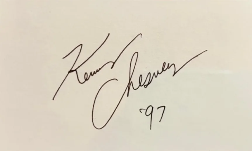 Kenny Chesney — KENNY CHESNEY SIGNED INDEX CARD ENCAPSULATED PSA SUMMERTIME VINTAGE FULL NAME 97, image 2