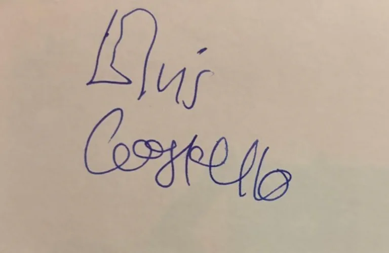 Elvis Costello — ELVIS COSTELLO SIGNED AUTOGRAPH INDEX CARD ENCAPSULATED PSA FULL NAME VINTAGE, изображение 2