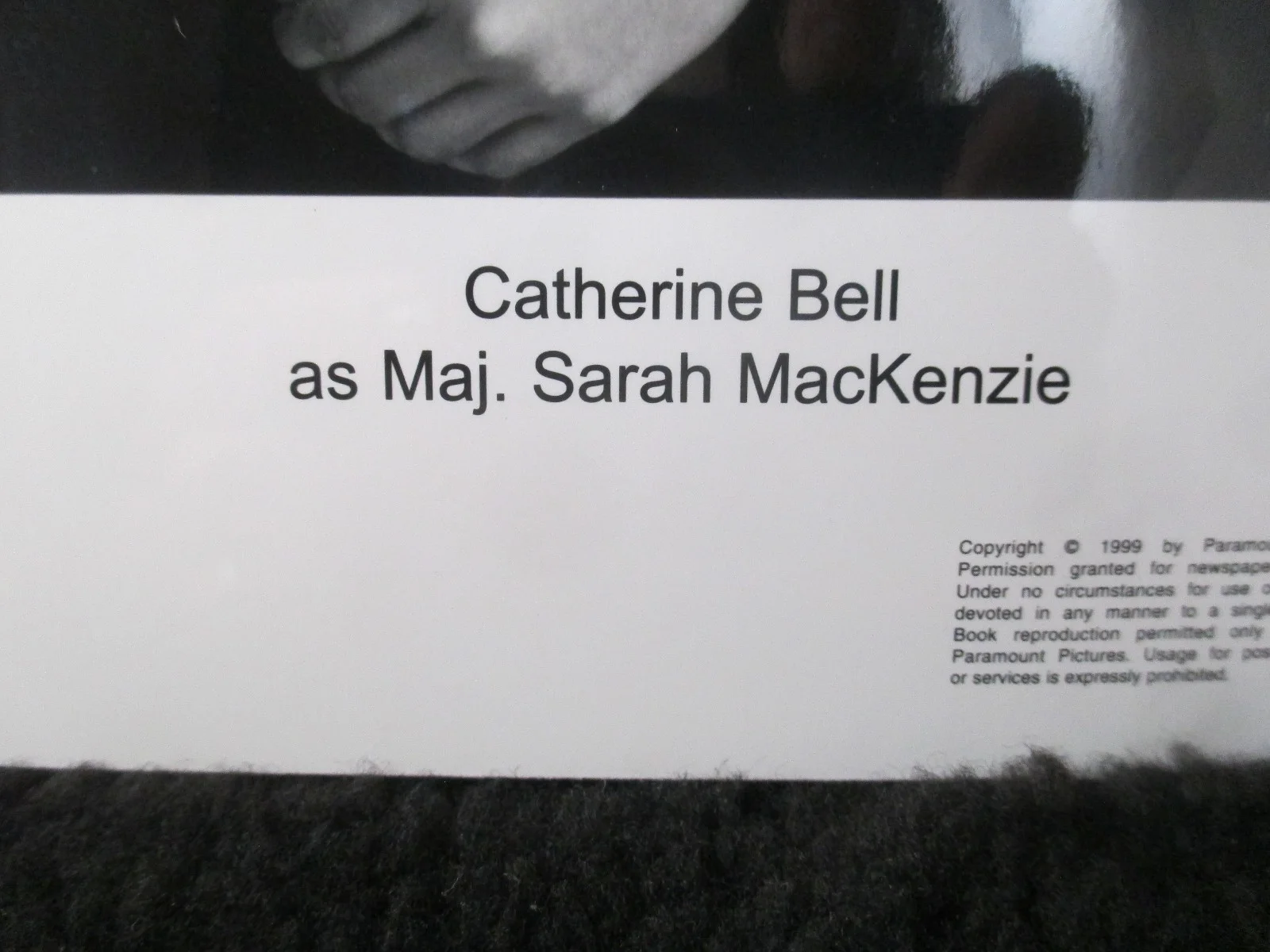 Catherine Bell — CATHERINE BELL Signed Autographed 8x10 Promo Photo JAG SARAH MACKENZIE, изображение 3