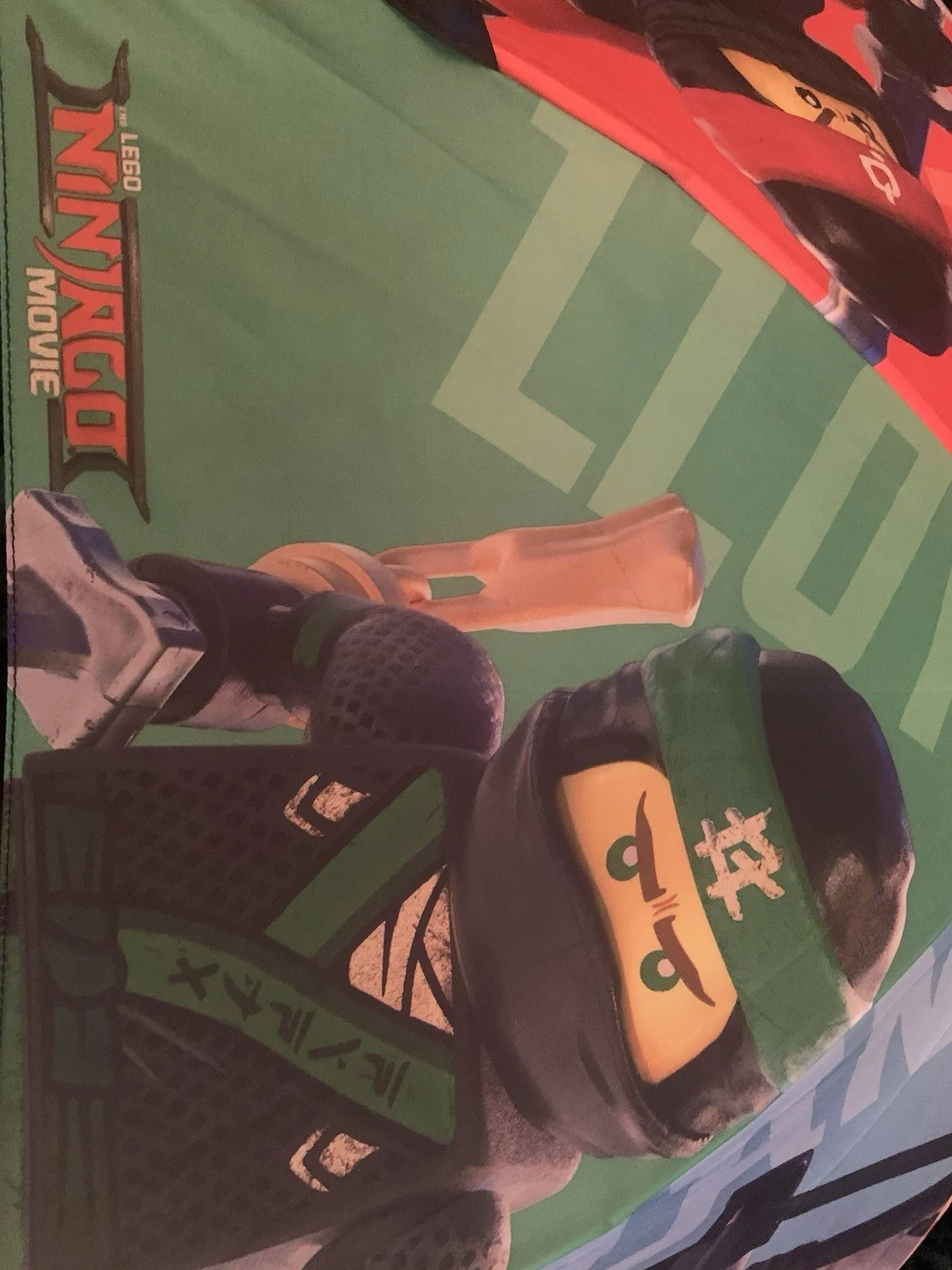 Lego Ninjago The Movie Rare Press Kit Umbrella, image 2