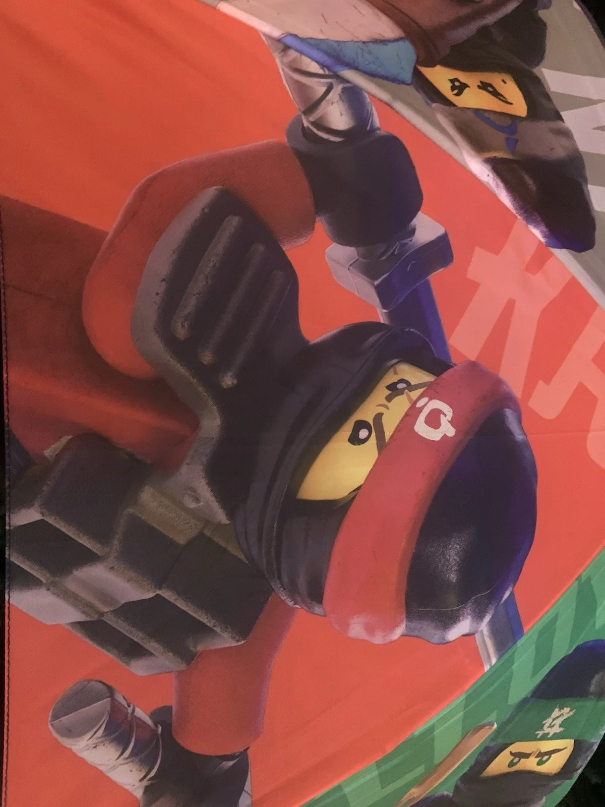 Lego Ninjago The Movie Rare Press Kit Umbrella, image 3