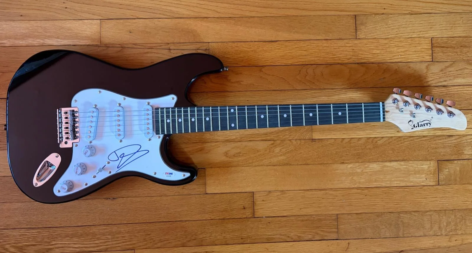 Dave Grohl — DAVE GROHL SIGNED AUTOGRAPH STRATOCASTER GUITAR NIRVANA FOO FIGHTERS PSA COA, image 2