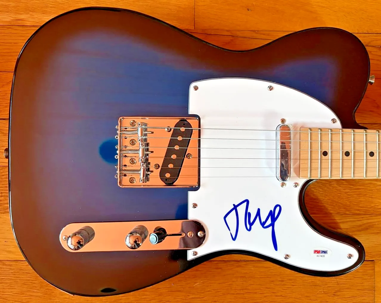 John Mellencamp — JOHN MELLENCAMP SIGNED TELECASTER GUITAR RARE JACK & DIANE AMERICAN FOOL PSA COA