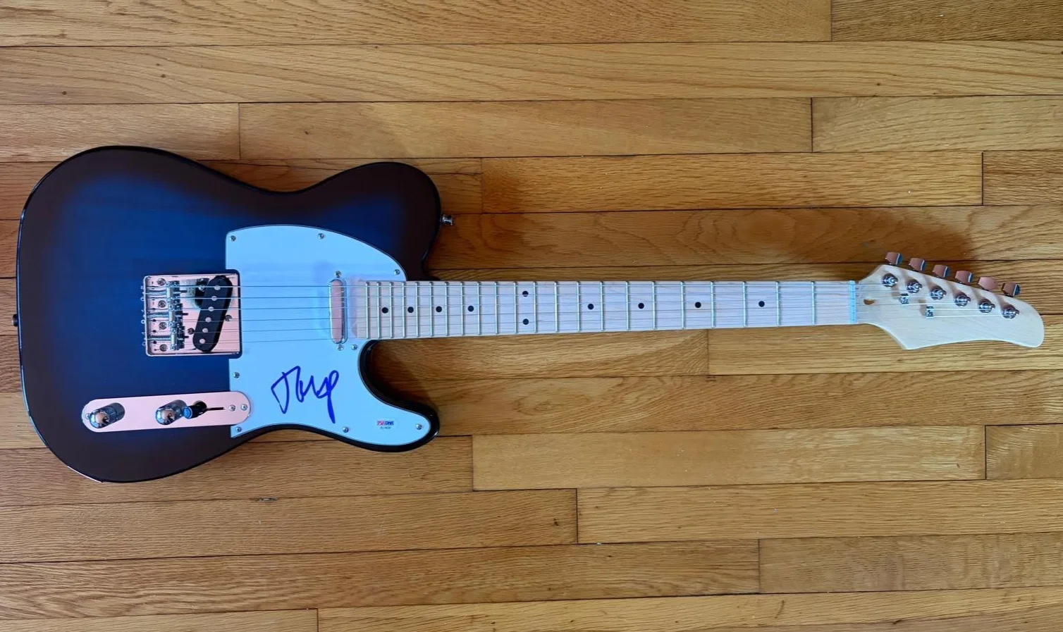 John Mellencamp — JOHN MELLENCAMP SIGNED TELECASTER GUITAR RARE JACK & DIANE AMERICAN FOOL PSA COA, изображение 2